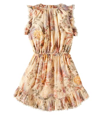 Kleid Tallow aus Baumwolle | Zimmermann Kids