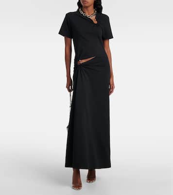 Cutout jersey maxi dress | Rabanne