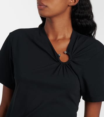 Cutout jersey maxi dress | Rabanne