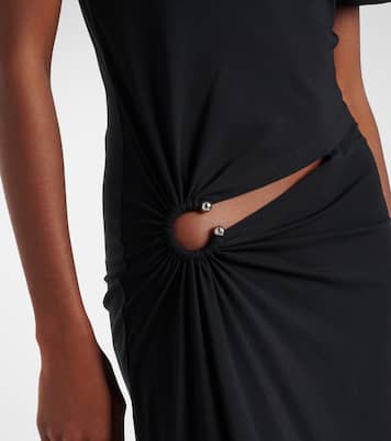 Cutout jersey maxi dress | Rabanne