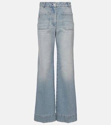 Jeans a gamba larga Alina a vita alta | Victoria Beckham