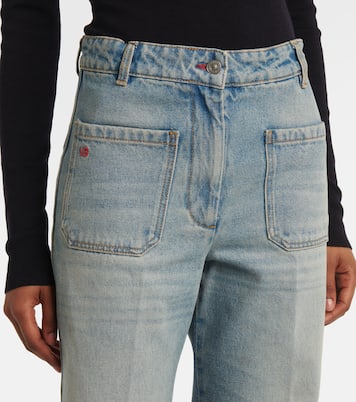 Jeans a gamba larga Alina a vita alta | Victoria Beckham