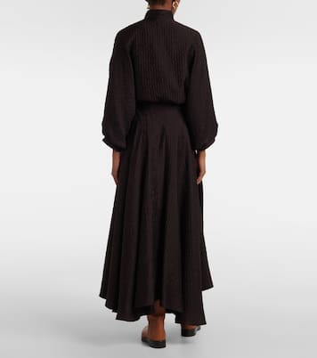 Gonna lunga in seta | Loro Piana