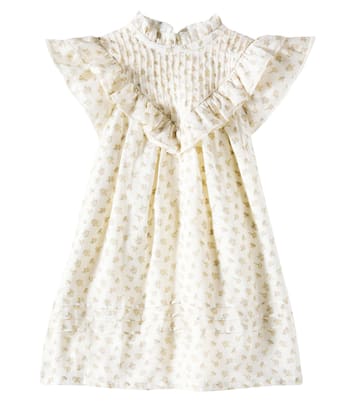 Robe Sandra en ramie à fleurs | C'era Una Volta