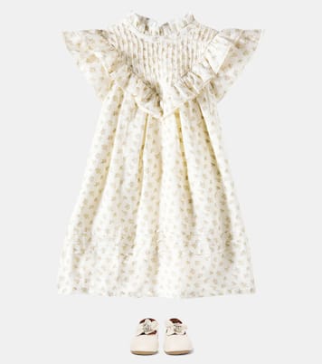 Robe Sandra en ramie à fleurs | C'era Una Volta