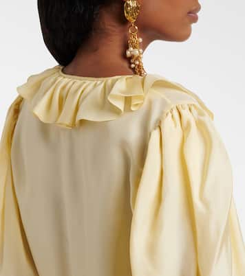 Blusa in seta habotai | Chloé