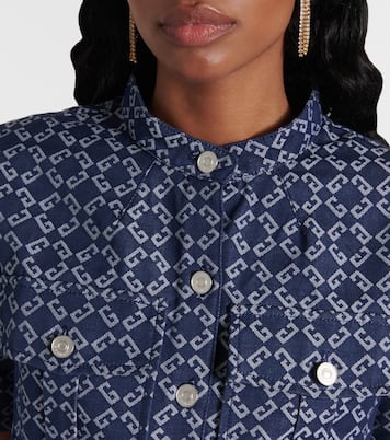 Robe Monogram 72 en jean | Givenchy