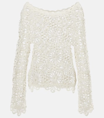 Top Raglan aus Spitze | Norma Kamali