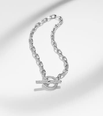 Bracciale DY Madison® in argento sterling con diamanti | David Yurman