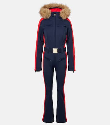 Suvi faux fur-trimmed ski jumpsuit | Goldbergh