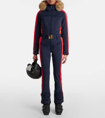 Suvi faux fur-trimmed ski jumpsuit | Goldbergh
