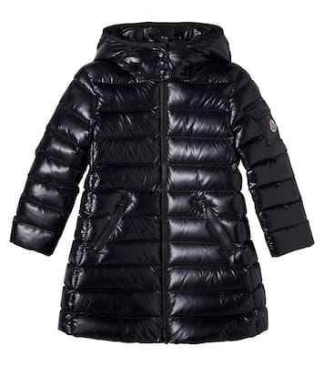 Abrigo de plumas Moka con logo | Moncler Enfant