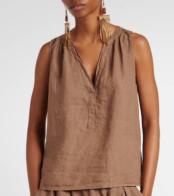 Top Tacy in lino | Velvet