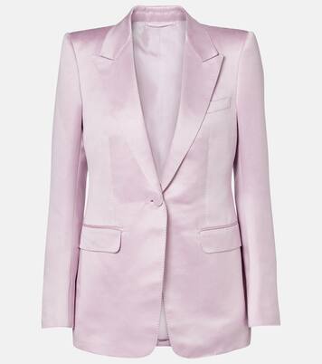 Cotton and silk satin blazer | Tom Ford