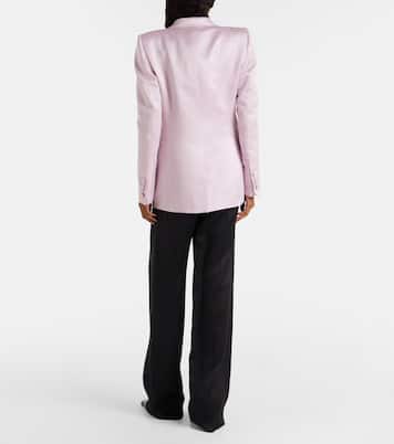 Cotton and silk satin blazer | Tom Ford
