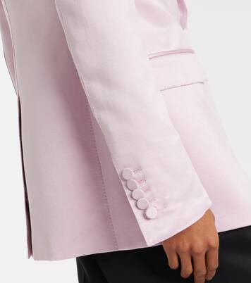 Cotton and silk satin blazer | Tom Ford