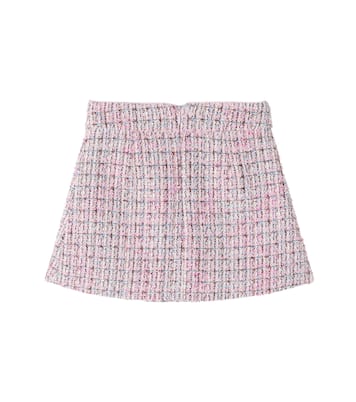 Bouclé pleated skirt | Self-Portrait Kids
