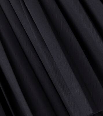 Jais pleated cotton twill skirt | Bonpoint