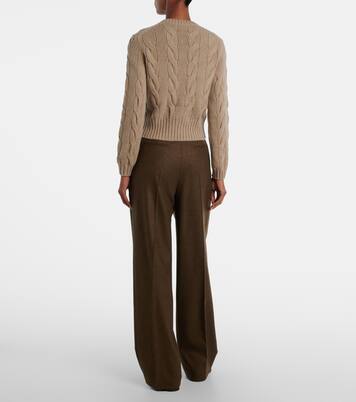 Jersey trenzado Napier de cachemir | Loro Piana