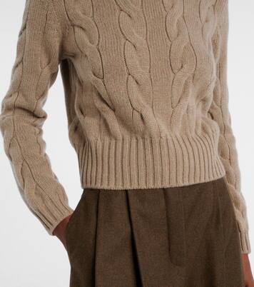 Jersey trenzado Napier de cachemir | Loro Piana