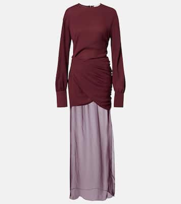 Davina draped maxi dress | Nensi Dojaka