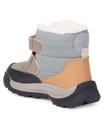 Tex leather-trimmed boots | Wheat