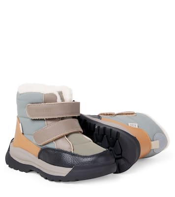 Tex leather-trimmed boots | Wheat