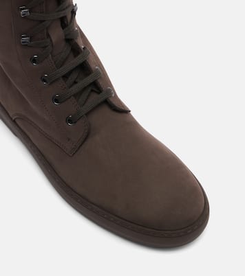 Winter Gommino皮革绑带靴 | Tod's