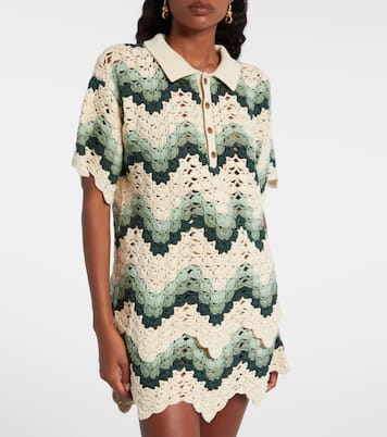 Tidal Sagra cotton crochet top | The Upside
