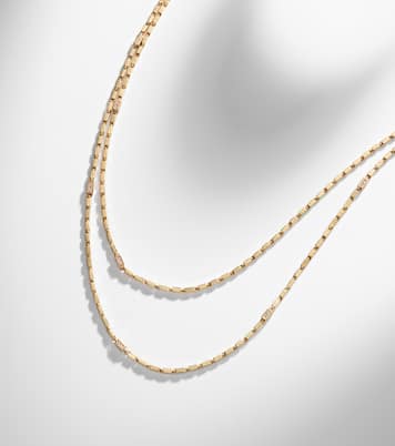 Collana a catena in oro 18kt con diamanti | Suzanne Kalan