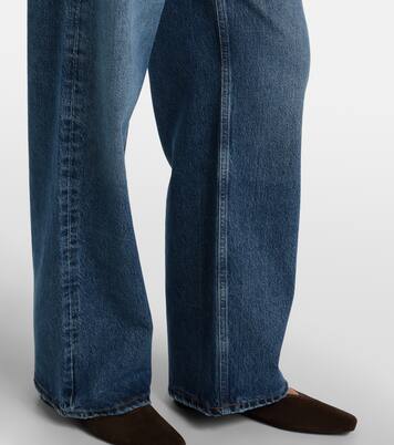 Low Slung Baggy high-rise wide-leg jeans | Agolde