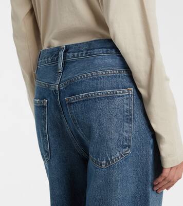 Low Slung Baggy high-rise wide-leg jeans | Agolde
