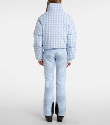 Cortina gingham down ski jacket | Cordova