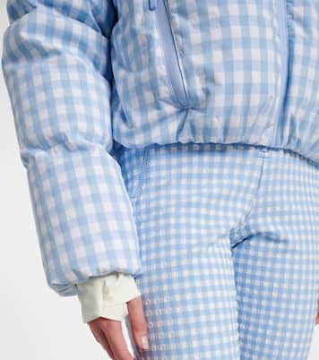 Cortina gingham down ski jacket | Cordova