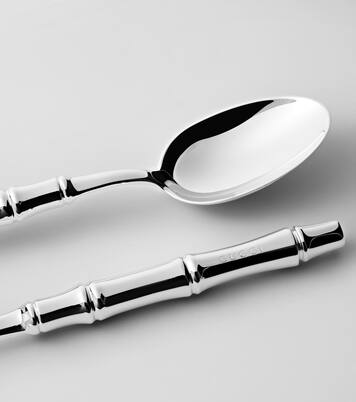 Set of 2 silver-plated spoons | Gucci