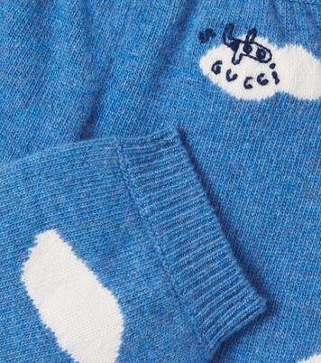 Bebé - x Euan Roberts pantalones de lana | Gucci Kids