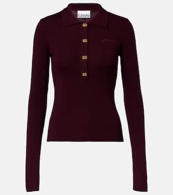 Polopullover aus Wolle | Ganni