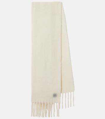 Alpaca and wool-blend scarf | Toteme