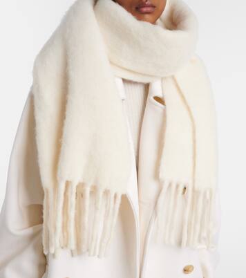 Alpaca and wool-blend scarf | Toteme
