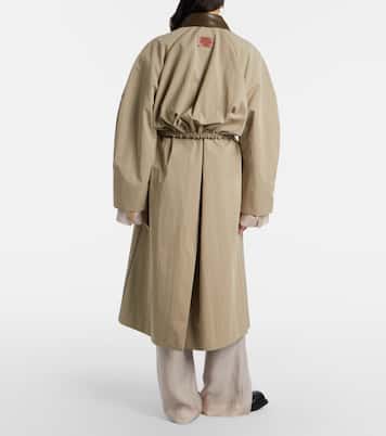 Cotton-blend technical trench coat | Acne Studios