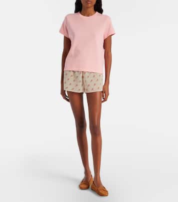 Emmylou cotton jersey T-shirt | Khaite