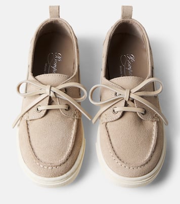 Loic suede boat shoes | Bonpoint