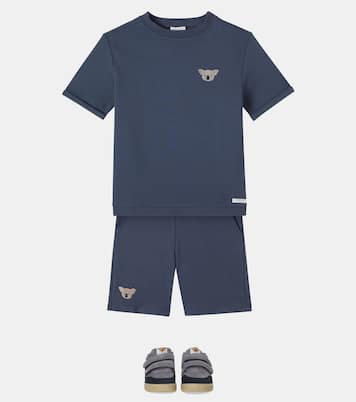 Bermudas Ithri de algodón bordadas | Donsje