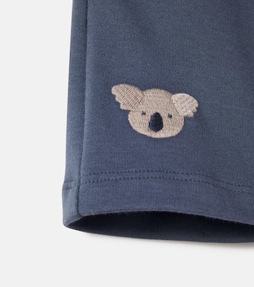 Ithri embroidered cotton Bermuda shorts | Donsje