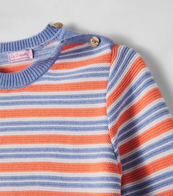 Bromo striped cotton sweater | La Coqueta