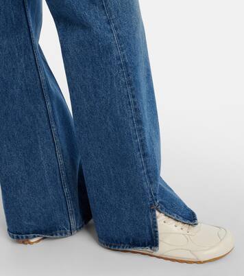 Orbit Flash leather sneakers | Bottega Veneta