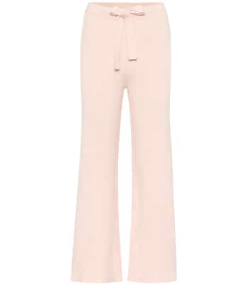 Pantaloni in maglia di misto cotone e seta | Live The Process