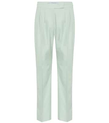 Lucas cotton high-rise pants | Max Mara