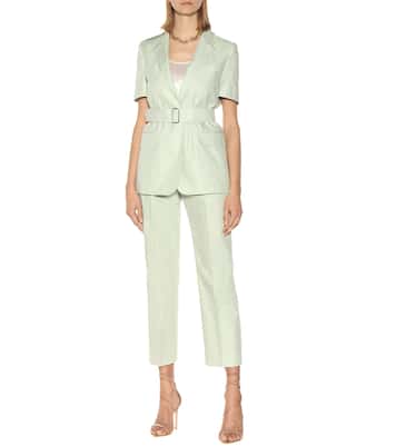 Lucas cotton high-rise pants | Max Mara
