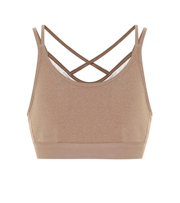 Stretch-jersey sports bra | Tory Sport